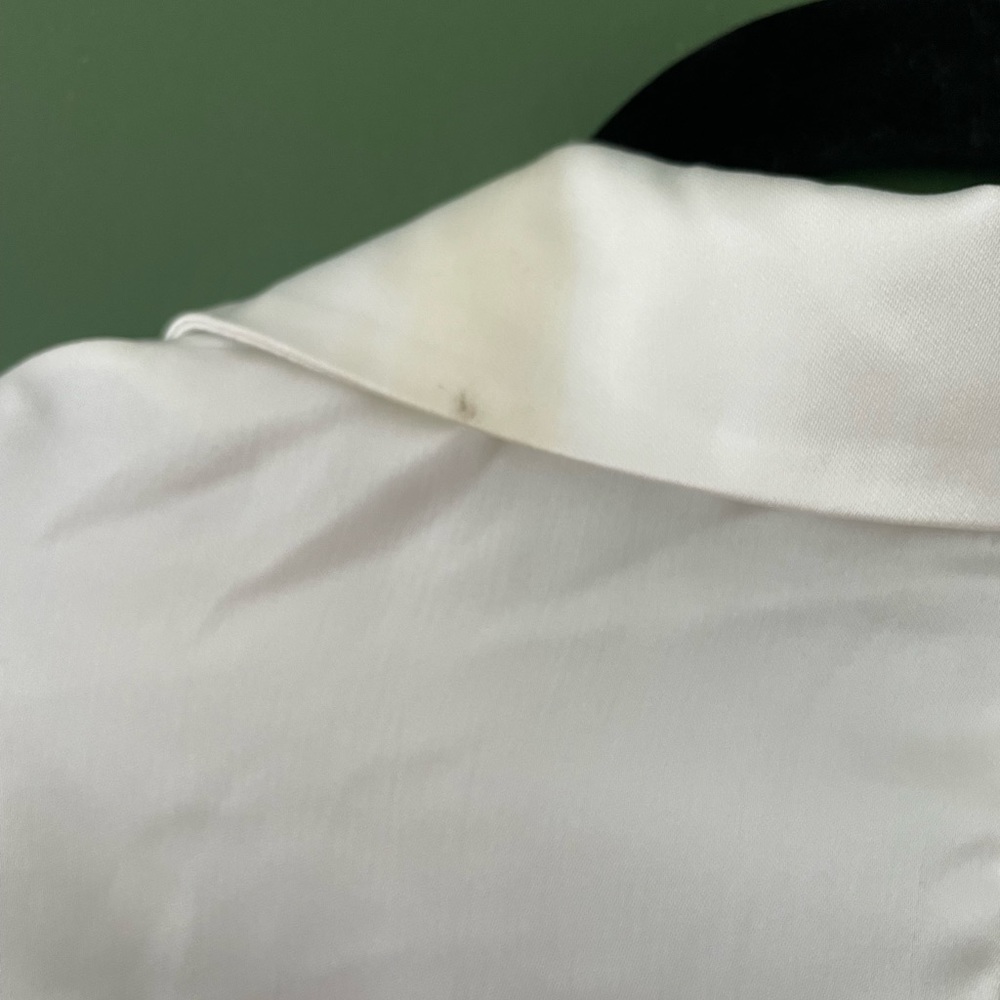 ZARA NWT White Silky Dress - Picture 7 of 16